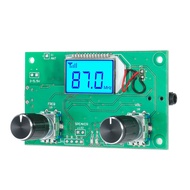toshwsg Digital FM Radio Wireless Receiver Module LCD Display with Backlight DSP PLL 76.0MHz-108.0MH