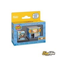 Funko Bitty POP (93099) Skateboarder & Skate Shop Town: City by