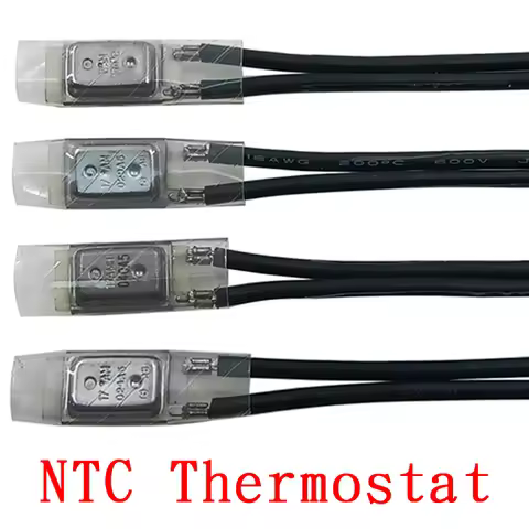 17AM 55-180 Degree Motor Thermal Protection Device 17AM032A5 125C Normally Closed Thermostat Tempera