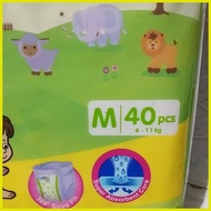 ◿ ﹊ ∆ EQ Medium pants 40pcs pads diaper SALE