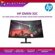 HP OMEN 32c 31.5" QHD VA 165Hz Curved Gaming Monitor ( DP, HDMI, 3 Yrs Wrty )
