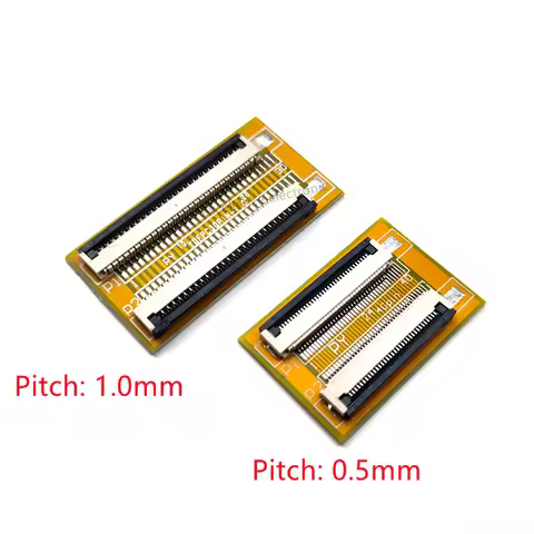 1PC FFC FPC Extension Board 0.5mm 1.0mm Flexible Flat Cable Adapter 4P 5P 6P 8P 10P 12P 16P 20P 24P 