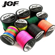 JOF 0.8#-10.0# 8 Strands Fishing Line 500M 300M 100M PE Braided Multifilament 18-119lb 0.14-0.57mm B