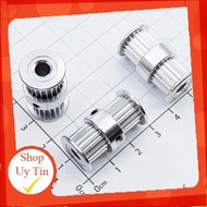 GT2-20 Double Gear 20 Teeth, Step 2mm, Belt Groove 9mm, Hole 5mm Giang Tech Hub