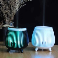 New H2O Ultrasonic Spray Humidifier Desktop Off Mute Color Changing Light Aromatherapy Difr