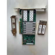 [Ready Stock] intel X520-SR2 SFP Dual Port 10G Network Card cisco Version intel 82599ES Main Chip Op