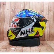 HELM NHK GP PRIME TITO RABAT FULL FACE I NHK FULL FACE DOUBLE VISOR I