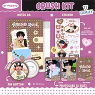 TF GEN 4 CRUSH KIT II NOTEBOOK - PIN - STICKER - PHOTOCARD UNOFF TF Family