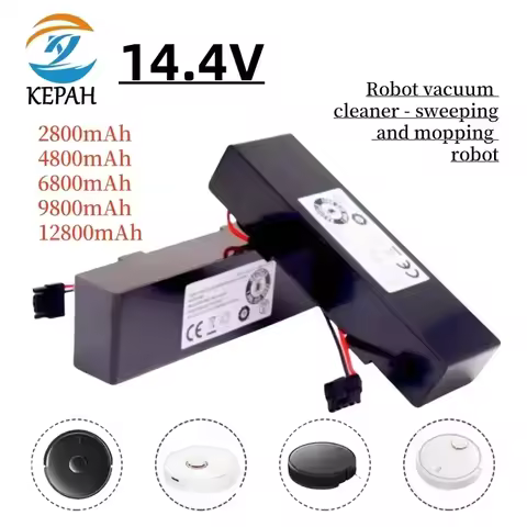 !//STYTJ02YM Li-ion Battery 14.4V2800/4800/6800/9800/12800mAh Sweeper Battery for Robot Vacuum-Mop P