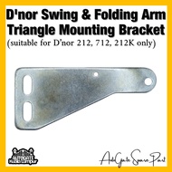 Hus AutoGate D'nor Folding &amp; Swing Arm AutoGate Mounting Triangle Bracket x1pcs