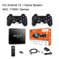 Video Game Console TV Game Box for Android 12.1 64GB 11000+ Games 8K HD Retro Console Dual Wireless Controller Gaming Consolas