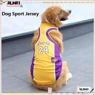 ALMA Dog Vest, Breathable Large Dog Sport Jersey, Summer Medium 4XL/5XL/6XL Pet Clothes