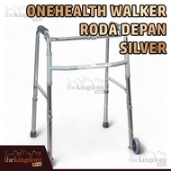 Onehealth DY912L KY912L Walker Front Wheel Silver Folding Front Wheel Stick for the Elderly DY912 KY