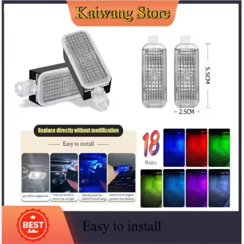 Footwell Light HD Seat Light Suitable for Audi A1 8X, A3 8V 8Y, A4 B8 B9, A5 8T, A6 C6 C7 C8, A7, A8