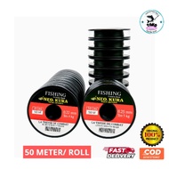 Neo Kura Means Branded Fishing Line 50m per Roll 10 Rolls Without Breaks - Strong & Soft, High Power