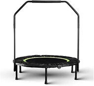 YWAWJ Trampoline Outdoor Fitness Trampoline Spring Cover Padding for Children and Adults Indoor trampoline, adult gym commercial foldable trampoline, children trampoline (Size : Green)