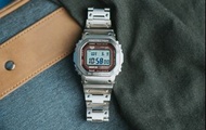 十三周年特典 佐敦門市 現貨 100% 全新 Casio G-Shock MR-G MRG MRG-B5000 MRG-B5000D MRG-B5000D-1 Bluetooth 藍牙 Analog 行針 Square 方形系列 碳纖 Carbon Fibre 超輕 熱賣 人氣 日本製造 Made in Japan 鈦金屬 gshock Titanium 一年保養