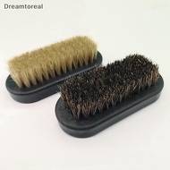 [DMT] Shoe Polish Brush Leather Pig Hair Soft Polishing Tool Cleaning Brush Nub Leather Boots Clean 