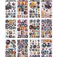 12 sheets of Demon Slayer Stickers Kimetsu No Yaiba