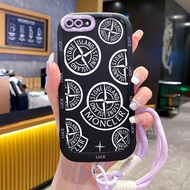 Case For OPPO A5 A3s A12E Realme C1 Trendy Brand Phone Full Range Small Group Shockproof Strap