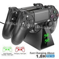 [Enjoy the small store] ใหม่ล่าสุด PS4 Pro Slim Dual Controller แท่นชาร์จอย่างรวดเร็วฐาน2H แท่นชาร์จสำหรับ Playstation 4 PS 4 Dualshock 4 Gamepad