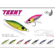 ROD FORD TEENY JIG RFT Micro UV JIG (7g ~ 20g) Jig Fishing Lure Jig Pancing