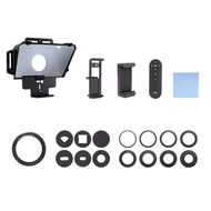 【SR6】-F8 Universal Teleprompter for Tablets Laptops Smartphones Cameras for Live Streaming and Recor