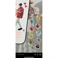 Phone hanger with many OTP 12 charms can be printed upon request WrightZ
