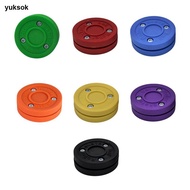 yuksok Roll Hockey Puck Training Puck Field Hockey Ball Smooth Street Hockey Puck Ice Hockey Puck fo
