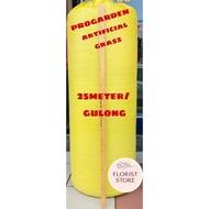 Artificial Grass Carpet Fake Grass Rumput Tiruan Carpet Home Deco/25METER