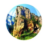 Zhejiang Tourist Souvenirs Crystal Glass Refrigerator Stickers View Area Refrigerator Stickers West 