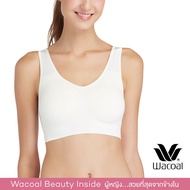 Wacoal Seamless Bra ชุดชั้นในไม่มีโครงรูปแบบสวมหัว - WH9C24