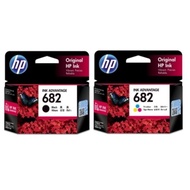 Original Ink HP 682 BLACK / TRI-COLOR for Deskjet Ink Advantage 2336 / 2777 / 2776 / 2779 / 4100 / 4