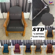 Sarung Kusyen Customade - 14pcs bujur standard (STD)