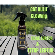 GLOWING Bag paint - Shoe paint - Jacket paint - Genuine leather paint, Navy blue