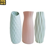 Get It LOZTOYS Vas Plastik Motif Texture Unik Pot Vas Bunga Tanaman Wa