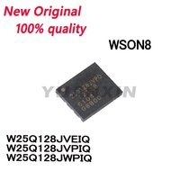5PCS W25Q128JVEIQ 25Q128JVEQ W25Q128JVPIQ 25Q128JVPQ W25Q128JWPIQ 25Q128JWPQ WSON8 Flash memory chip