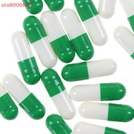 {Sta9000b93} 1000 Empty Hard gelatin Clear Capsules Size 0 New Vitamin Pill Gel