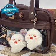 New Genshin Impact Hu Tao Ghost Cute Plush Doll Keychain Game Toy Stuffed Toy Backpack F6a6