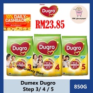 Dumex Dugro 3 / 4 / 5 (Asli / Madu / Coklat) (850g)  (Original / Honey / Chocolate)