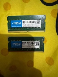 Crucial 8GB DDR4 2條-3200 SODIMM 記憶體