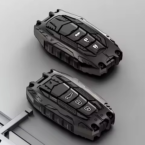 Zinc Alloy Car Key Cover Case For Toyota bZ3 Asia Dragon Car Shell Yize C-HR Prado Sienna CROWN KLUG