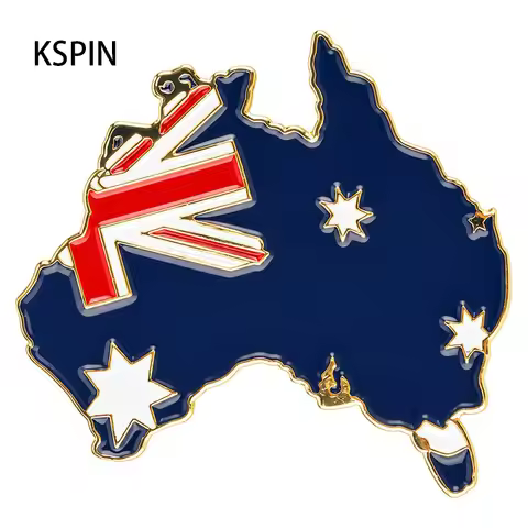 Australia Flag Metal Lapel Pin Flag Pin Badge