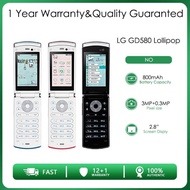 LG GD580 Lollipop Refurbished Unlocked Original GD580 LG dLite single sim 3.15 MP 2.8" inches Phone 