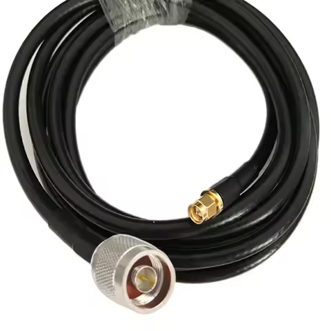 SMA male to N male connector 5D-FB 50-5 Coaxial Cable RF Adapter Cable 50Ohm 50cm 1m 2m 3m 5m 8m 10m