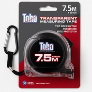 Toho 5M and 7.5M Transparent Meter Toho 5M and 7.5M Measuring Tape with Hook
