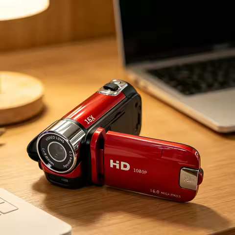 Brand New 1080P 16X Digital Zoom Camera With 2.7Inch Rotatable LCD Screen 16X Zoom HD Video Recorder
