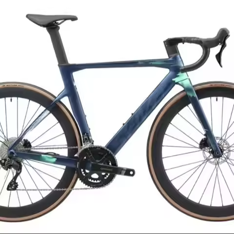SAVA AK105 full carbon fiber road bike, 105 24-speed, UCI certified