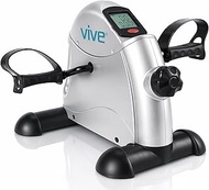 Vive Pedal Exerciser - Stationary Exercise Leg Peddler - Low Impact, Portable Mini Cycle Bike For Un