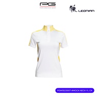 Golf Clothing PG WOMEN PGWSS23007 (MOCK NECK YL CK)